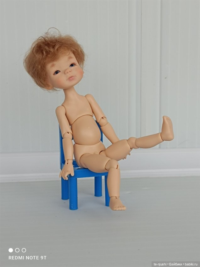 Авторская шарнирная кукла Мирон (фото 3)