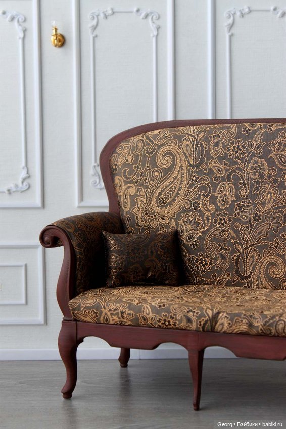 Диван для кукол — Кукольная мебель (фото 7)