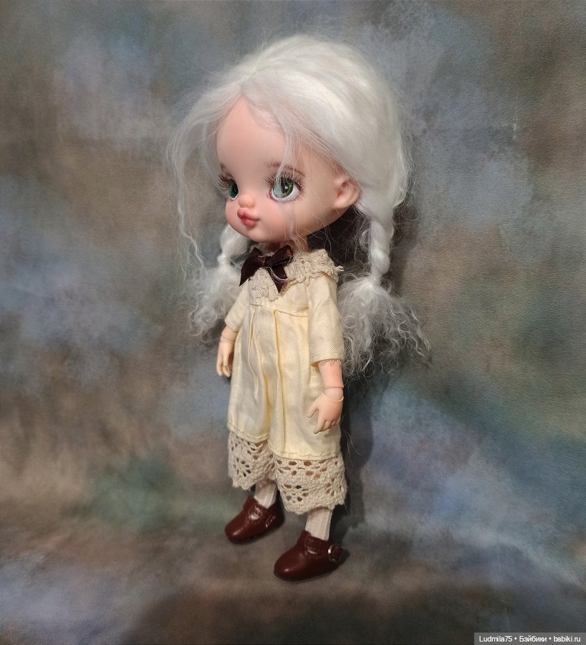 Голова куклы L.T. doll с моим ООАК (фото 3)