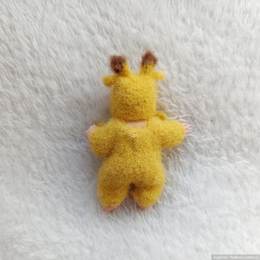 Комплект -Жираф-. Одежда для zuru my mini baby (фото 2)