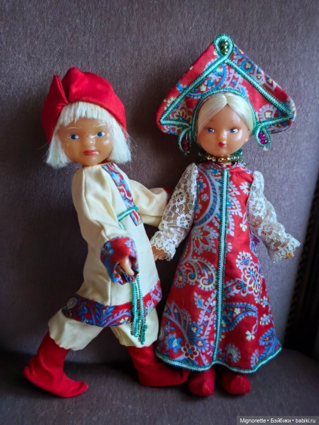 Иван да Марья — Винтажные куклы и игрушки детства