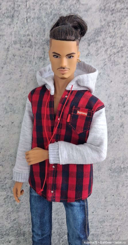 Рубашка-куртка на ИТ — Одежда для кукол (фото 4)