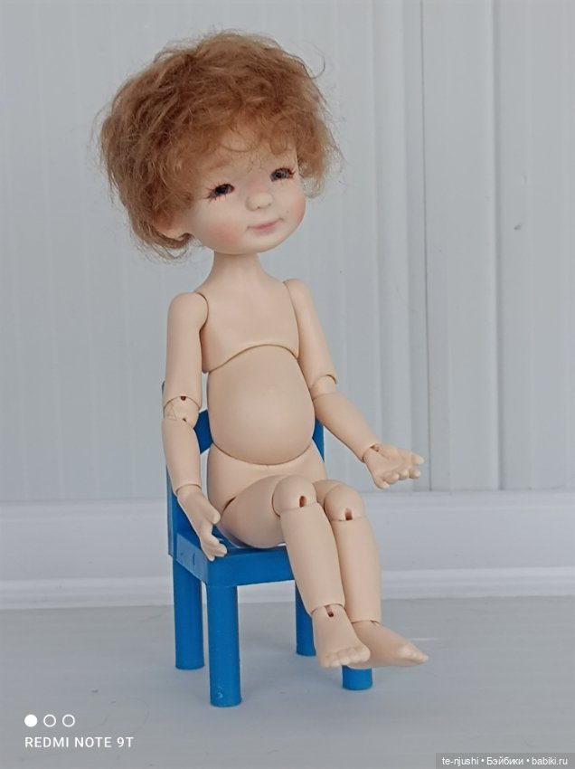 Авторская шарнирная кукла Лиза (фото 5)