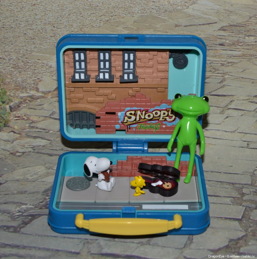 Ретро-ланчбокс "мир Snoopy & Woodstock" от Re-ment №1 (фото 10)