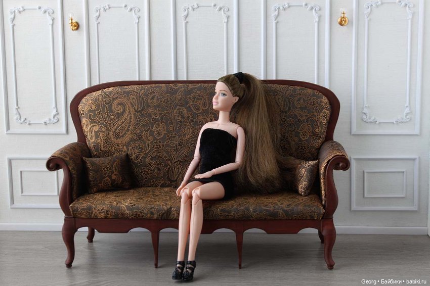 Диван для кукол — Кукольная мебель (фото 4)