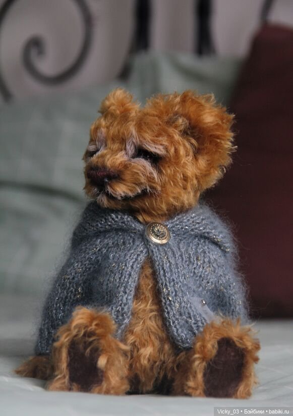 Тедди мишка Emil авторский медведь (фото 6)