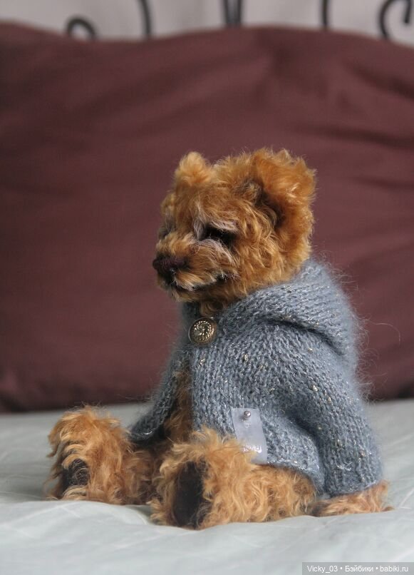 Тедди мишка Emil авторский медведь (фото 3)