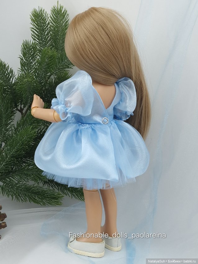 Нарядное платье на кукол Paola Reina (фото 4)