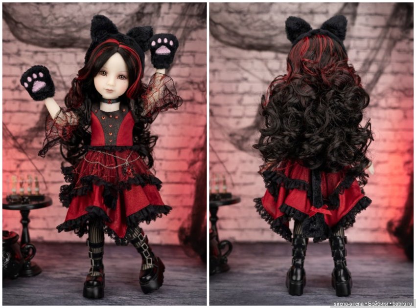 Максин Хэллоуин Руби Ред, Maxine Ruby Red, 17, комплект