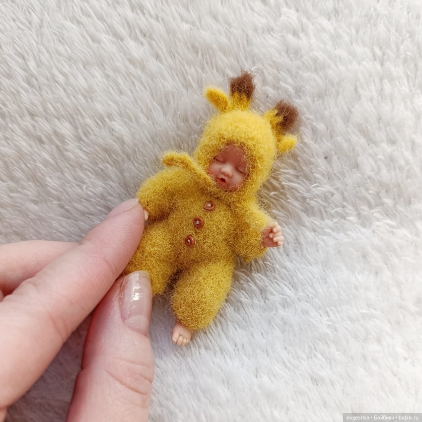 Комплект -Жираф-. Одежда для zuru my mini baby (фото 3)