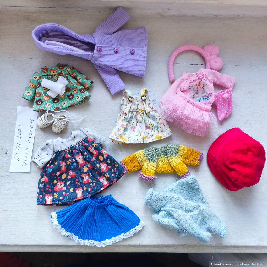 Одежда для малышек 16см — Одежда для BJD (фото 5)