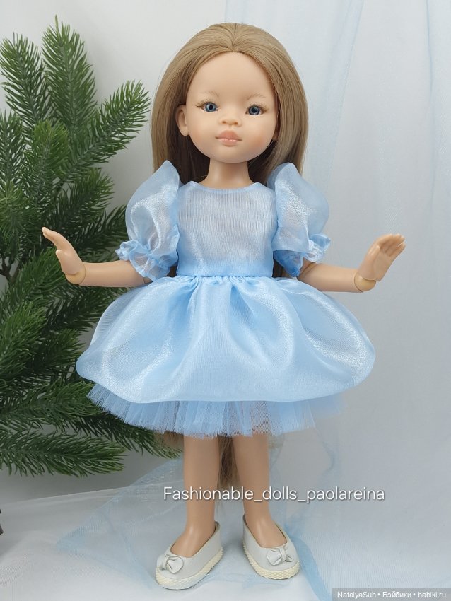 Нарядное платье на кукол Paola Reina (фото 2)