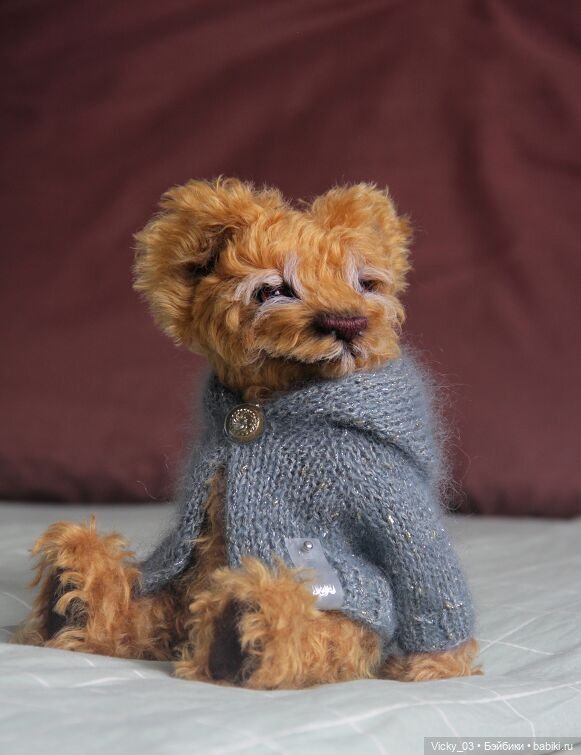 Тедди мишка Emil авторский медведь (фото 2)