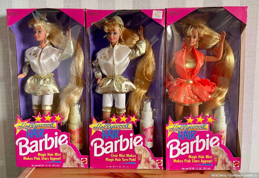 Hollywood Hair Barbie/ Барби Голливуд 1 (фото 10)
