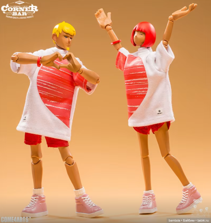 Come4Arts: Love Day — Шарнирные куклы (не BJD) (фото 2)