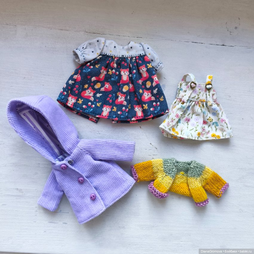 Одежда для малышек 16см — Одежда для BJD