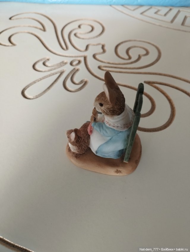 Продам чудесные статуэтки по произведению Беатрис Поттер "Кролик Питер" (фото 8)