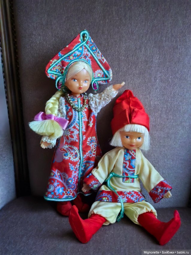 Иван да Марья — Винтажные куклы и игрушки детства