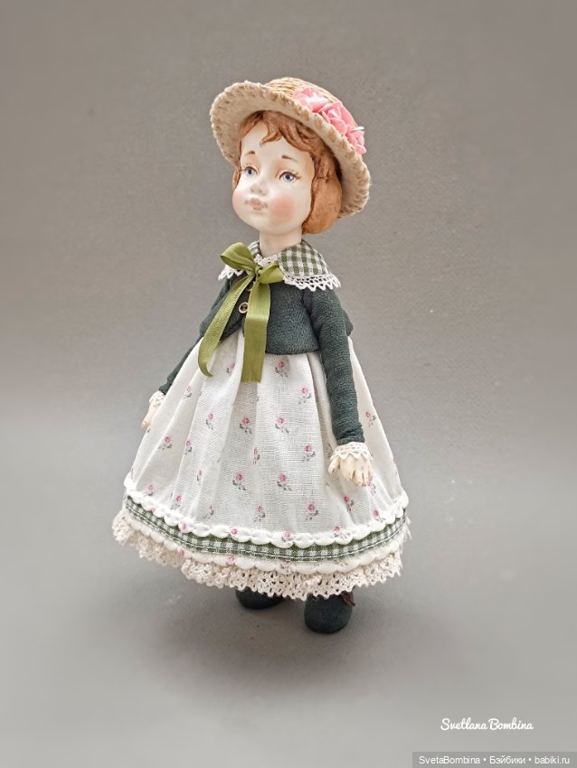 Куколка в стиле "Ретро" — Авторские куклы (фото 3)