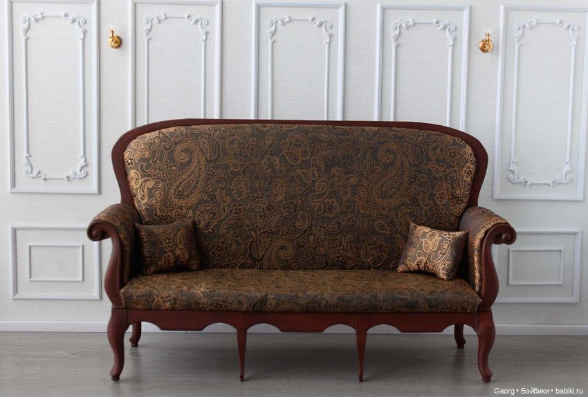 Диван для кукол — Кукольная мебель (фото 8)