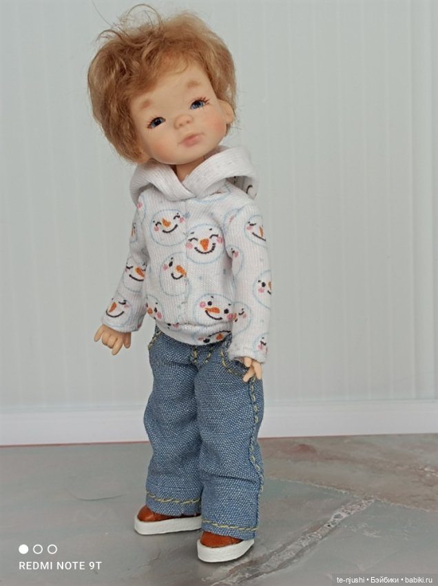 Авторская шарнирная кукла Мирон (фото 6)