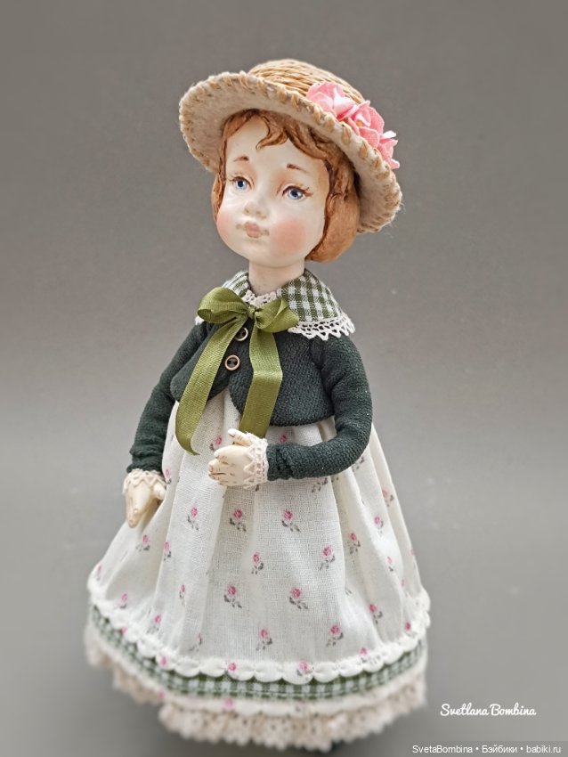 Куколка в стиле "Ретро" — Авторские куклы (фото 5)