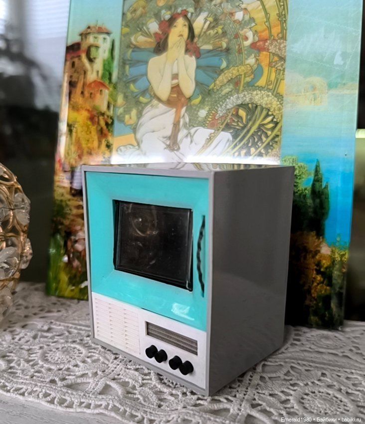 Телевизор ГДР — Кукольная мебель (фото 2)