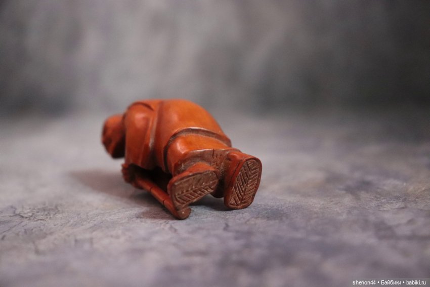 Нэцкэ "Дедушка". Винтаж — Статуэтки (фото 5)