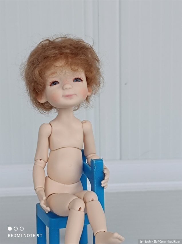 Авторская шарнирная кукла Лиза (фото 3)