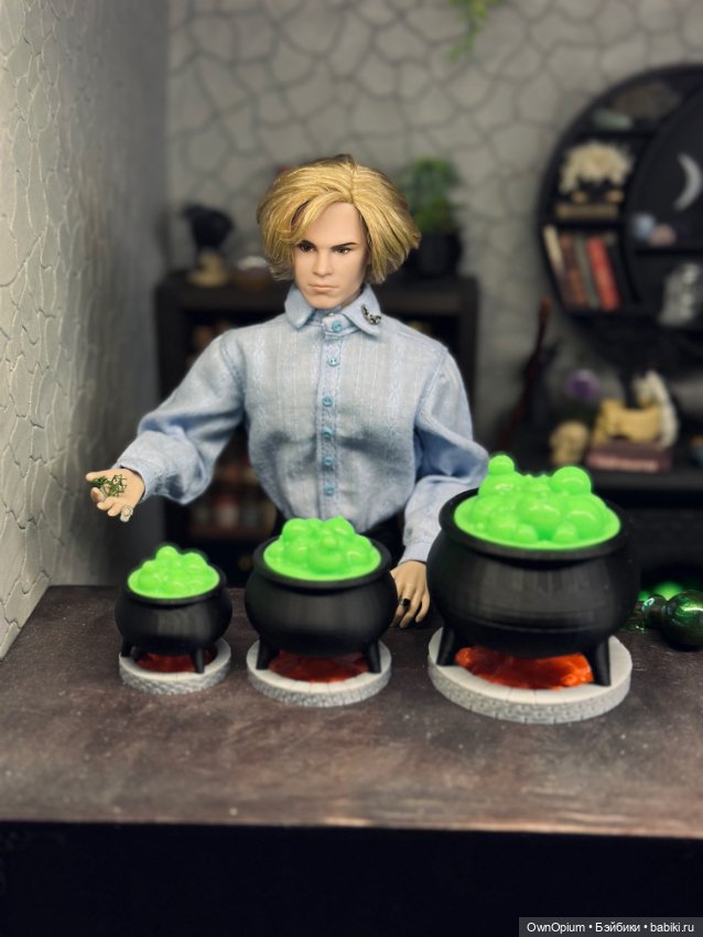 Котел малый для 1/6 — Миниатюра для кукол (фото 3)