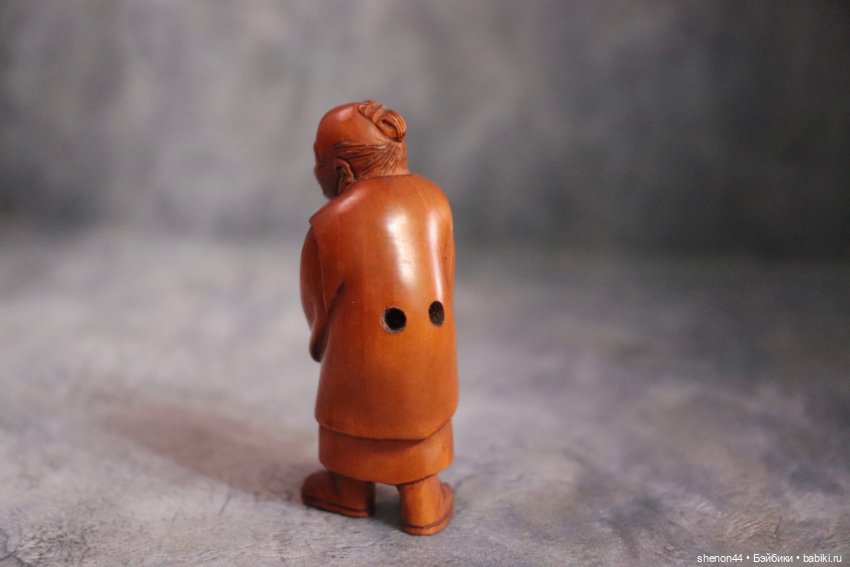 Нэцкэ "Дедушка". Винтаж — Статуэтки (фото 2)