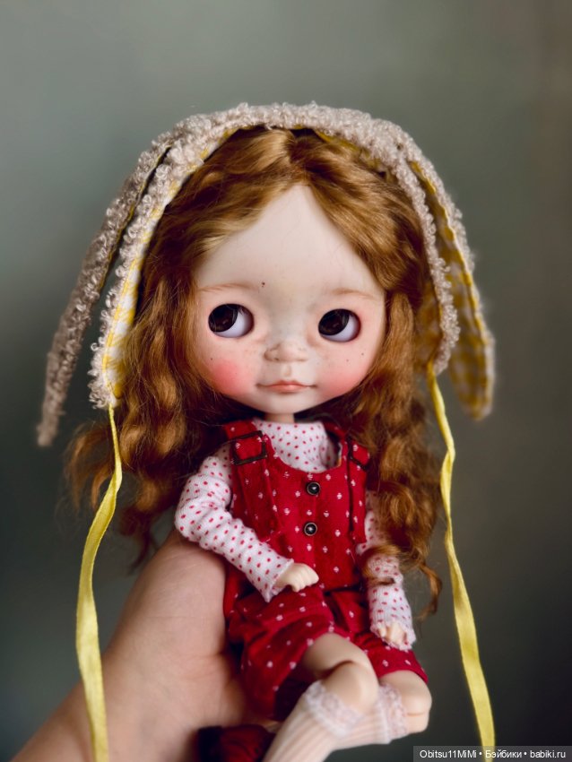 Чепчик зайка на Блайз — Одежда