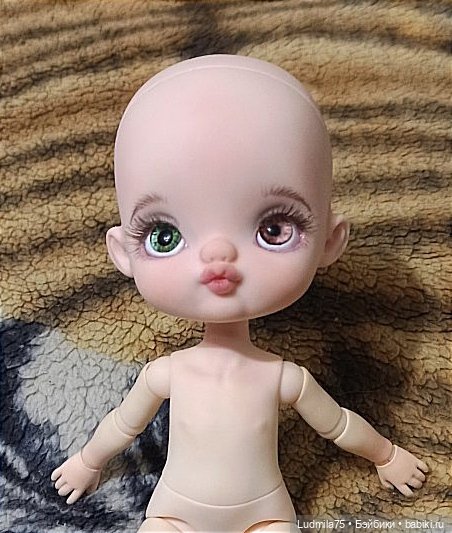 Голова куклы L.T. doll с моим ООАК