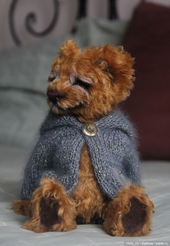 Тедди мишка Emil авторский медведь (фото 4)