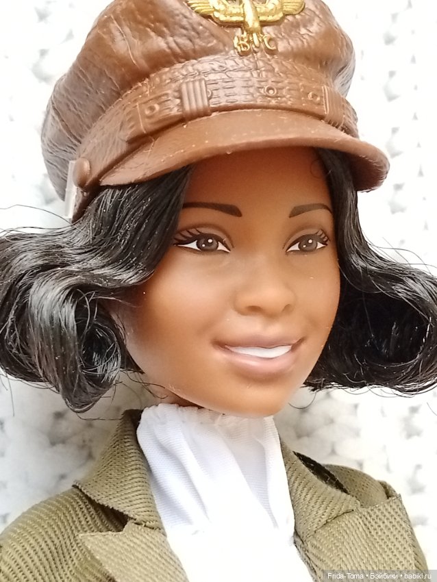 Голова барби Бесси Колмен Barbie Bessie Coleman (фото 3)
