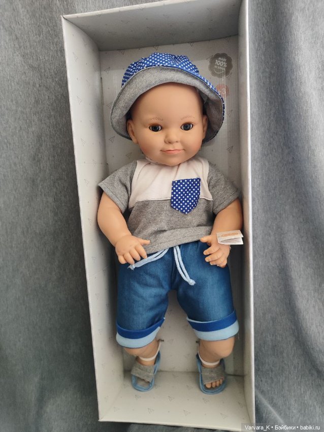 Paola Reina мягконабивная кукла - мальчик Адриан, 60 см (фото 7)