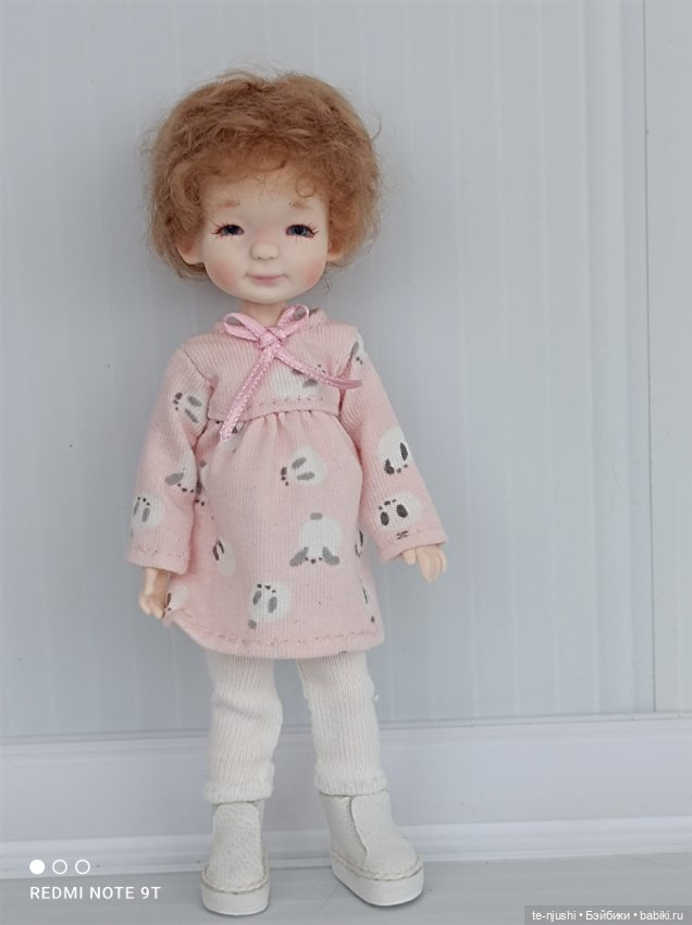 Авторская шарнирная кукла Лиза (фото 7)