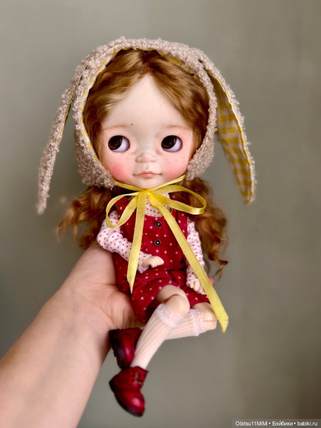 Чепчик зайка на Блайз — Одежда (фото 3)