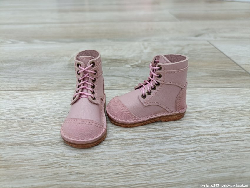 Ботинки для кукол руби ред 37 см. (5,1×2,2 см) (фото 4)