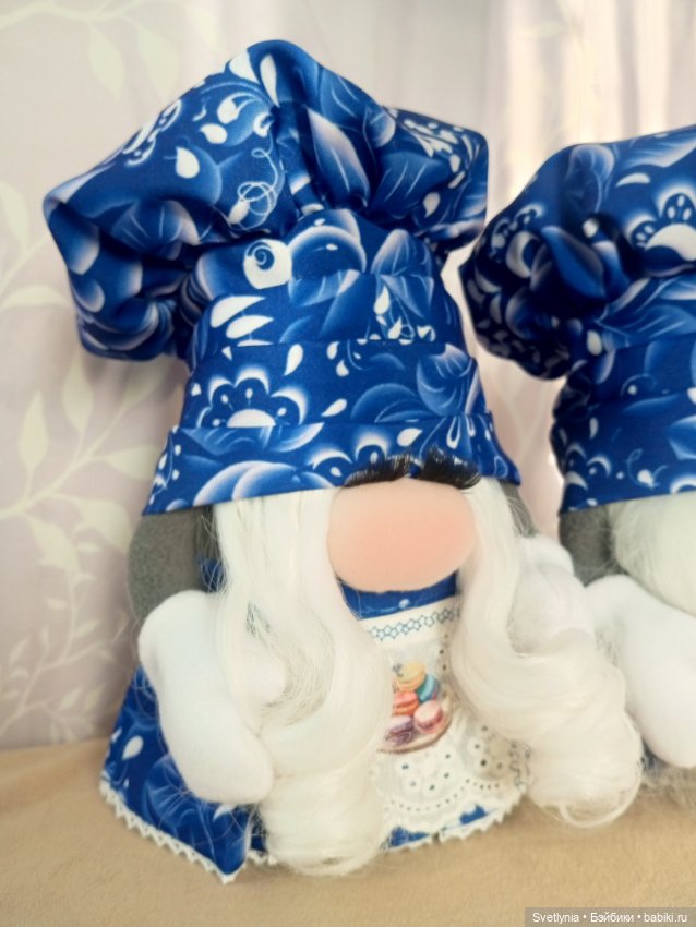 Парочка поварят в стиле гжель (фото 2)