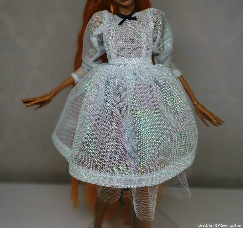 Платье + нижняя юбочка на Pasha pasha mini bjd (фото 2)