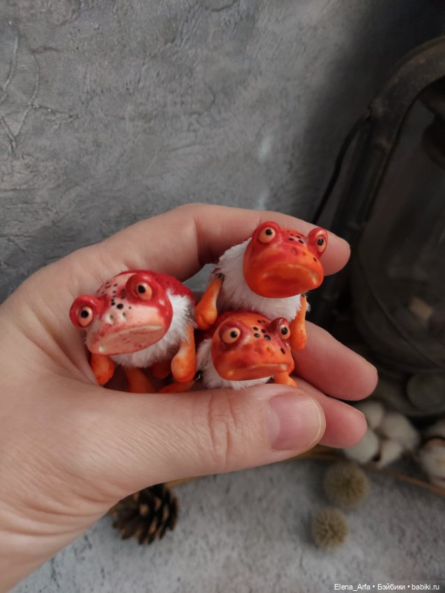 Мини жабаК — Авторские игрушки