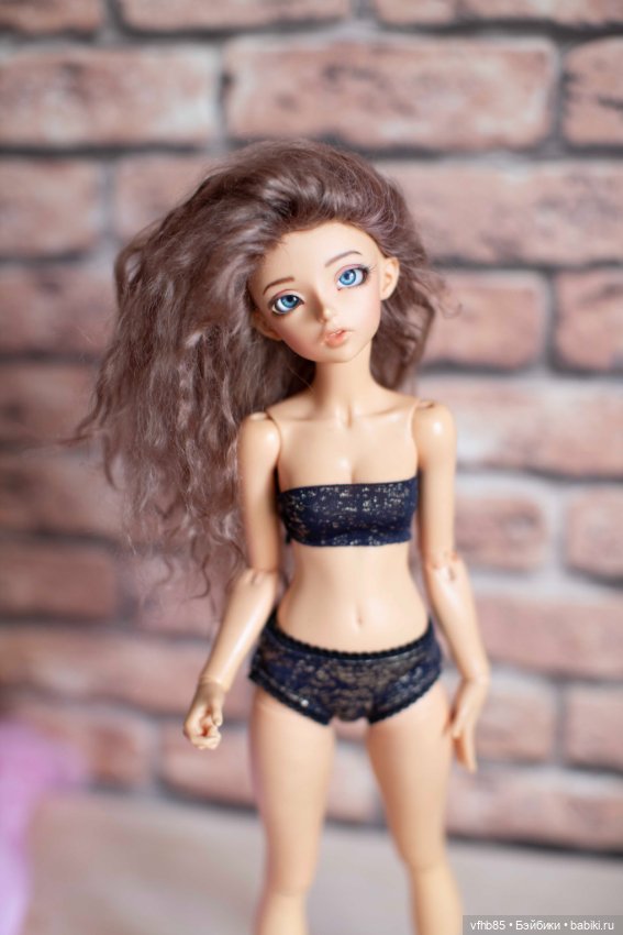 Продам паричок из козочки на шкурке для минифи (minifee), DIM doll, Doll Chateau. 16,5-18,0 см (фото 7)