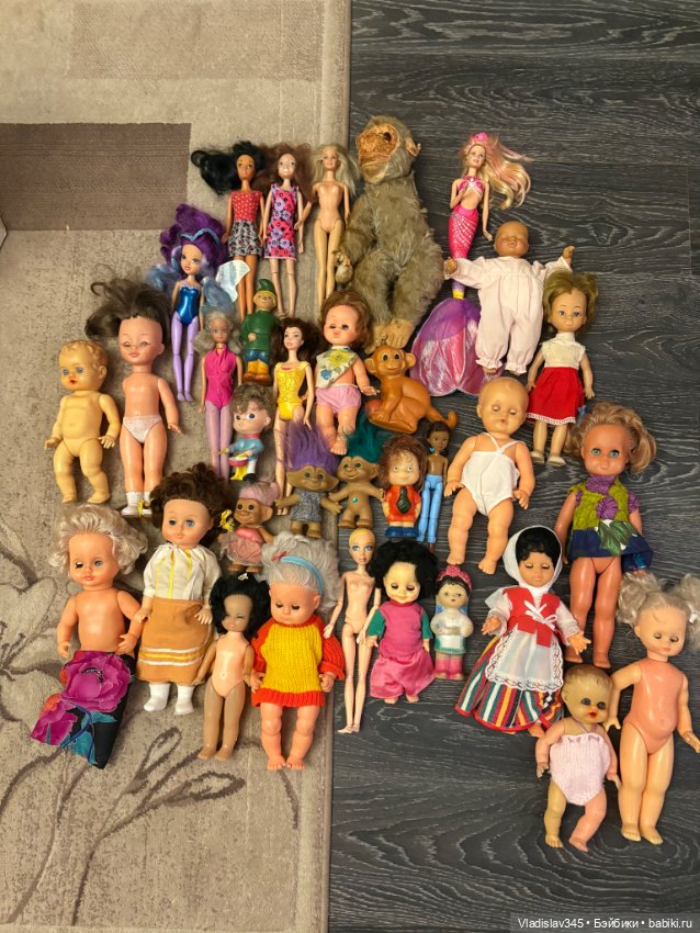 Куклы разные — Винтажные куклы и игрушки детства (фото 9)