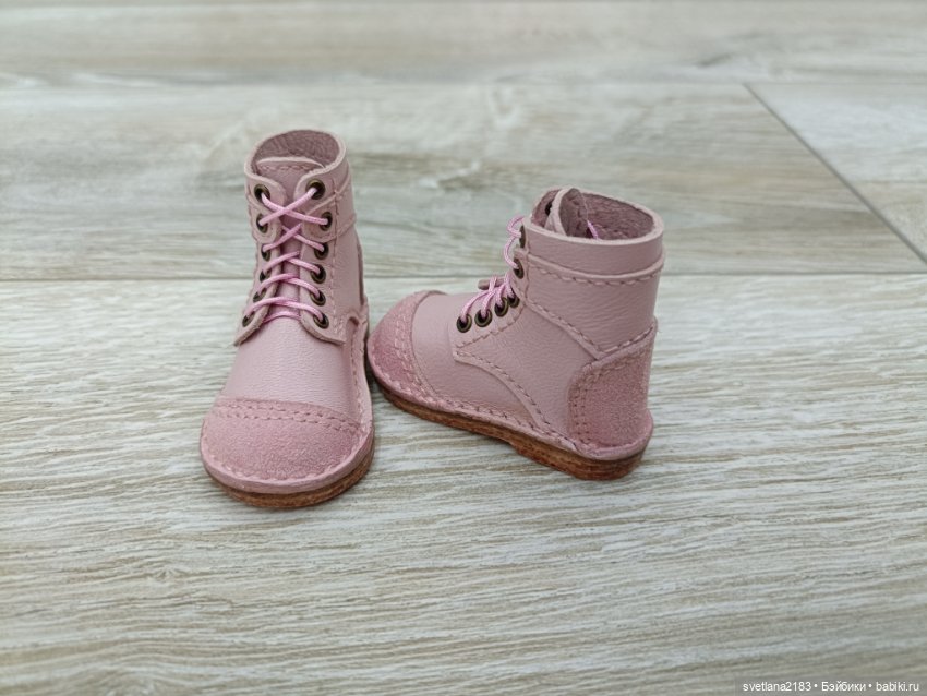 Ботинки для кукол руби ред 37 см. (5,1×2,2 см) (фото 3)