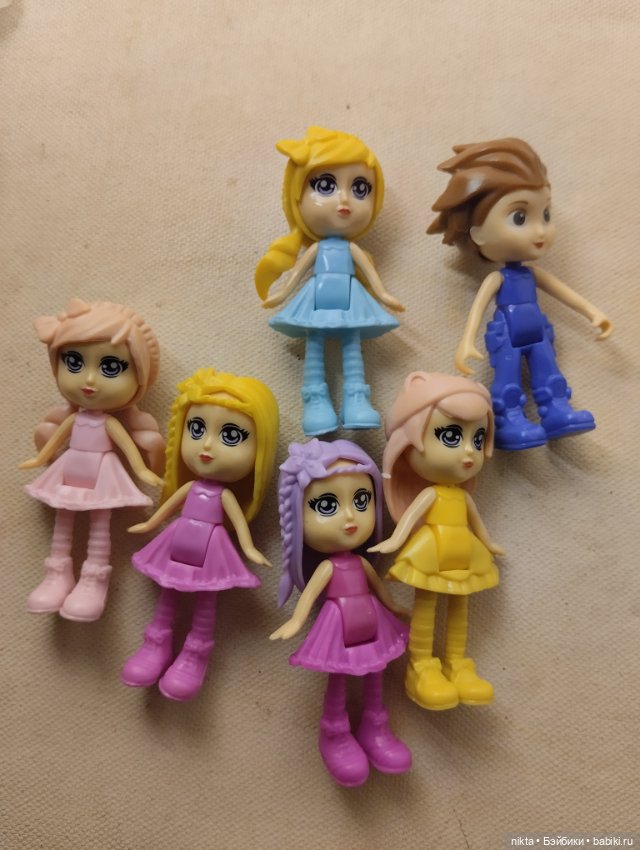 Лот мини кукол — Игровые куклы