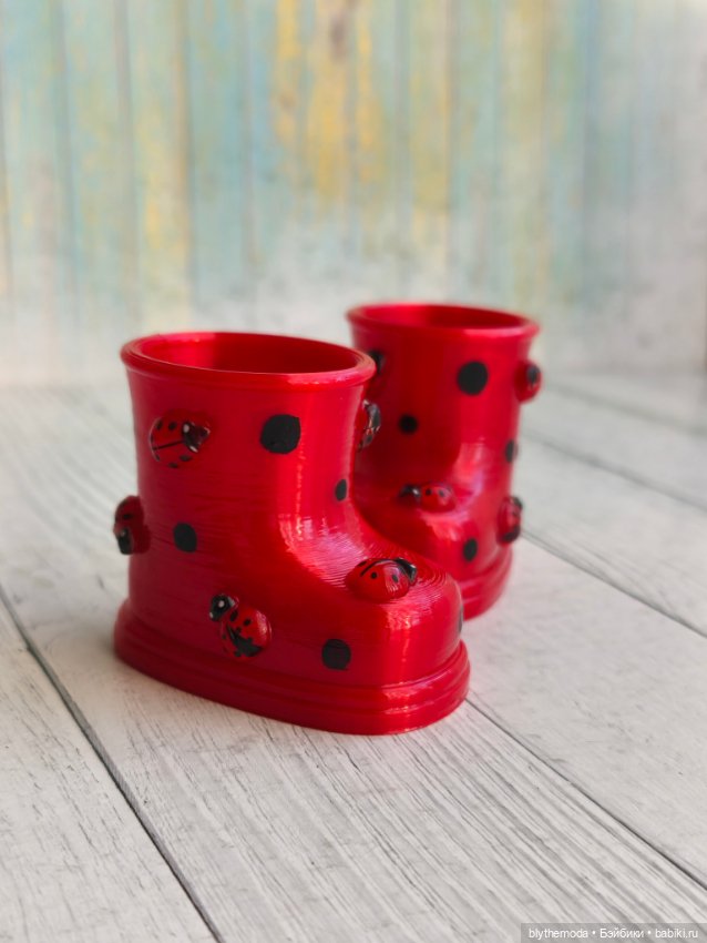 Пластиковые сапоги для куклы Мини Nines D'Onil MIA (Мия) 23 см