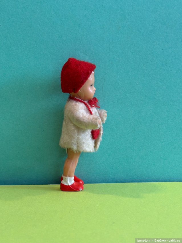 Куколка Аришка Ari из колкого пластика, высота 9 см (фото 4)