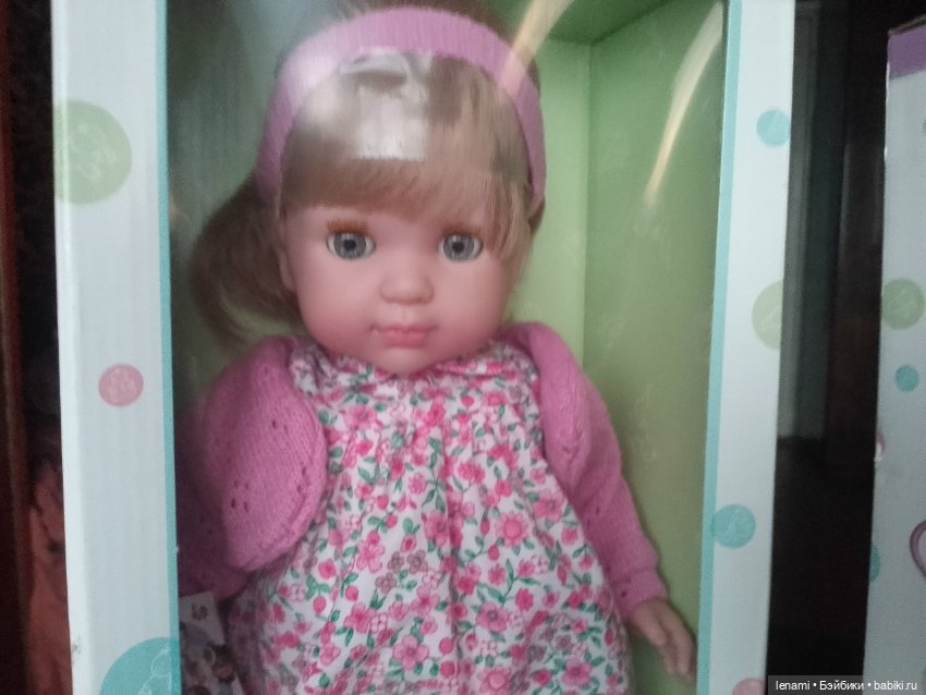 Куколка Карла от Berenguer беленькая (фото 6)