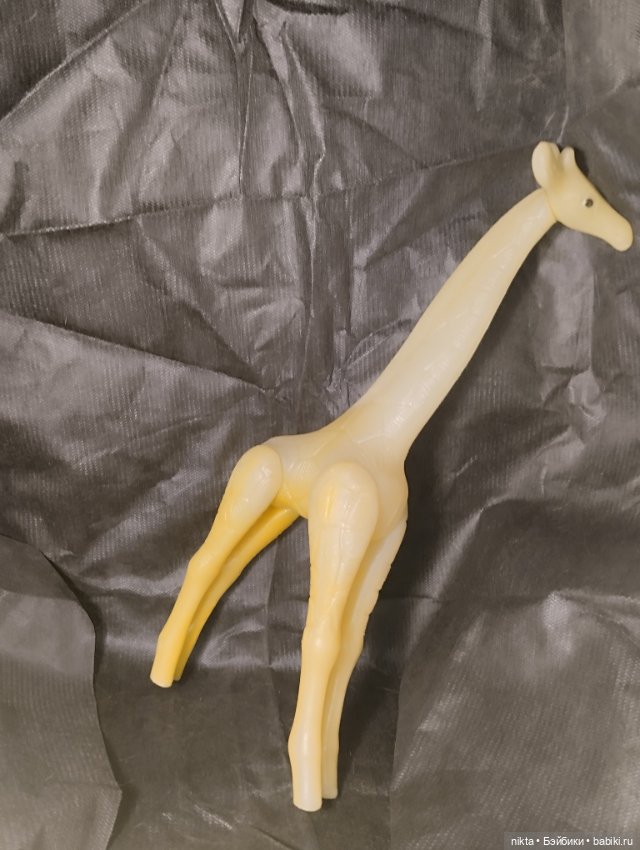 Игрушка СССР Жираф Дутыш — Винтажные куклы и игрушки детства (фото 3)